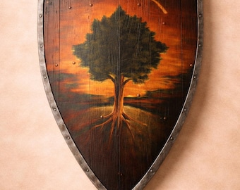 Ser Duncan the Tall Shield | Hedge Knight Tree and Star Prop