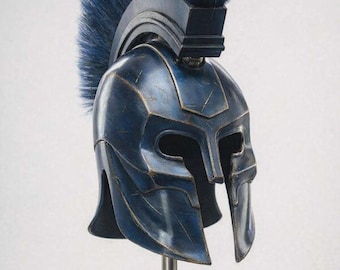 Odyssey helmet | Greek Hoplite Display | Medieval Battle Helmet