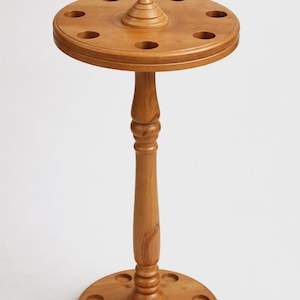 Espositore in legno fatto a mano / Supporto multi-slot / Decorazione e organizer da tavolo rustico