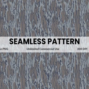 Washed Winter Woodland Bark Camo Seamless Pattern | lowland camo PNG | Tree Bark Military Digital Paper | Hunting Outdoor Art | 300 DPI