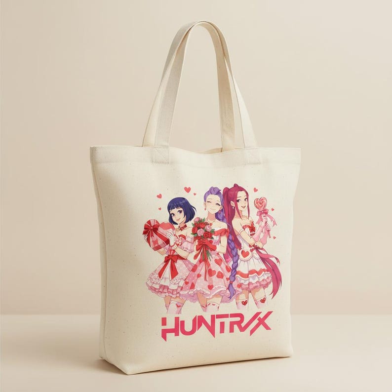 Buy HUNTRIX Kpop Demon Hunter Idol Girl Group PNG - Romantic Valentine ...
