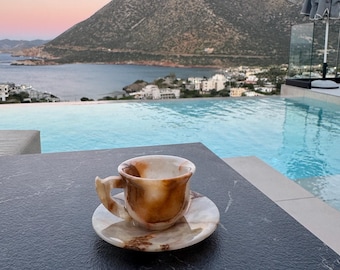 Onyx marble cup