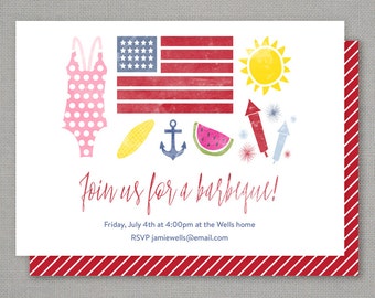 Fourth of July Invitation