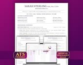 Nurse Resume Template Google Docs Medical Student CV | New Grad RN Travel | ATS Friendly Clinical Resume Bundle | Job Application Tracker