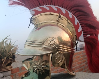 Hełm tracki w stylu antycznym, rekonstrukcja greckiego wojownika / LARP