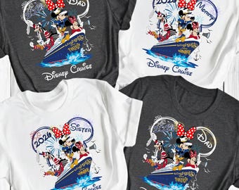 Custom 2026 Disney Cruise Family Matching Shirt, Disney Cruise Trip Shirt, Disney Pirates Shirt, 2026 Disney world Cruise Family Shirts