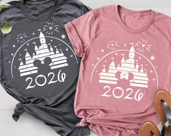 Disney 2026 Shirt, Family Disney Trip Shirts, Disneyworld Outfit, Mickey Minnie Shirt, Disney Vacation Tee, Matching Family Disneyland Shirt