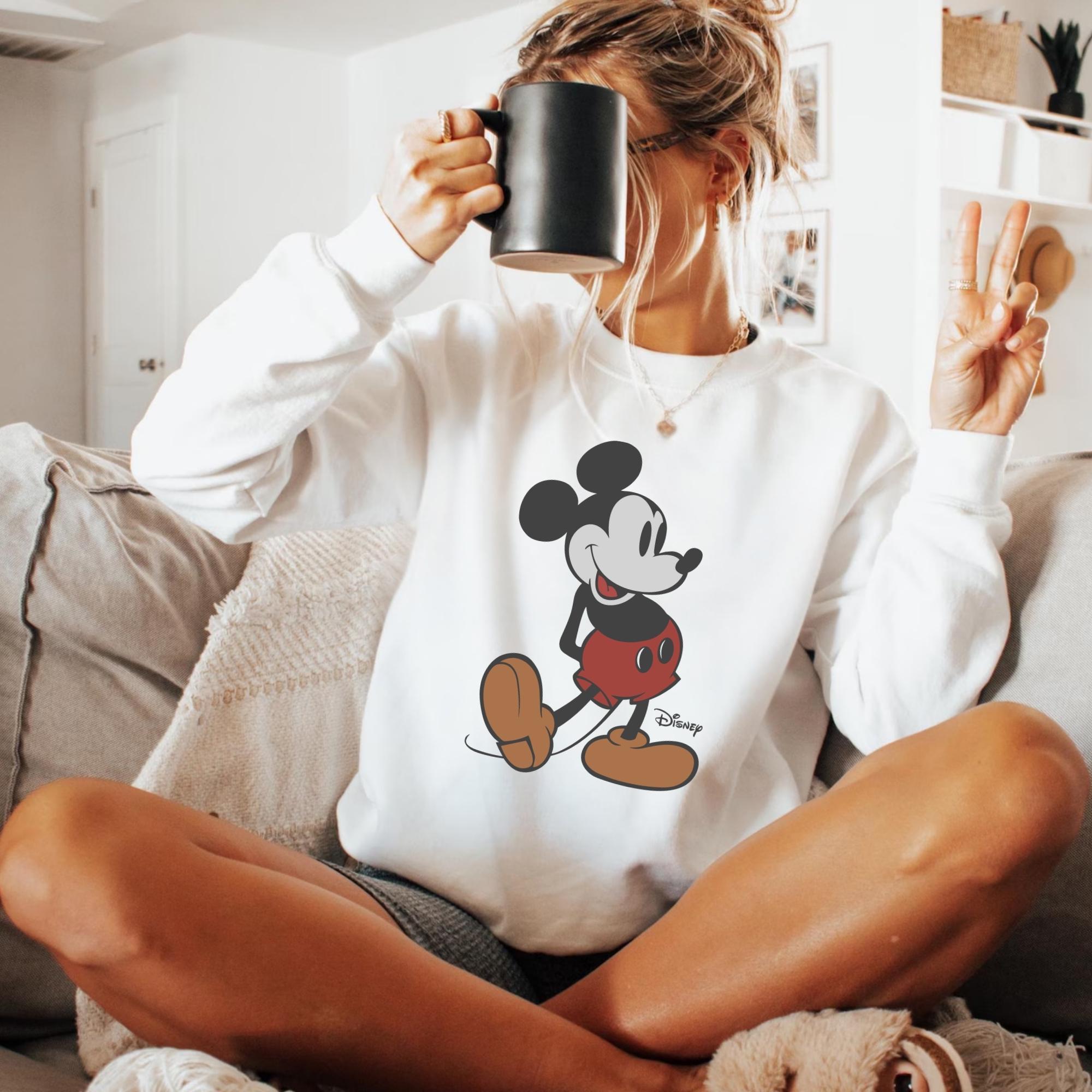 Vintage Mickey Mouse Sweatshirts - Etsy