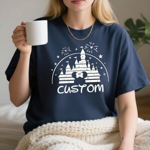 Disney 2026 Shirt, Family Disney Trip Shirts, Disneyworld Outfit, Mickey Minnie Shirt, Disney Vacation Tee, Matching Family Disneyland Shirt image 6