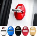 S-Line style car door lock cover – 4 pieces – Door latch protection – Compatible with A3 A4 A5 A6 Q3 Q5 Q7 product logo