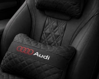 Audi Car Cushion – Premium Comfort Lumbar Support | Luxury Car Interior Accessory