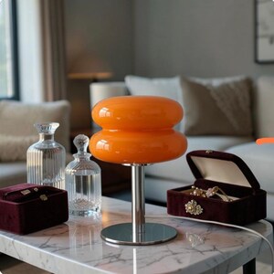 Lampe Avion Vintage 60s – Céramique Bleue – Abat-jour Forme Avion – E14