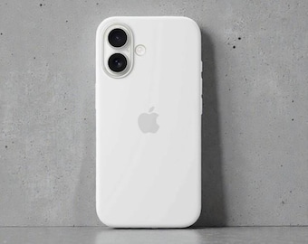 iPhone 17 Smartphone mit kompatibler Hülle mit samtiger Innenstruktur