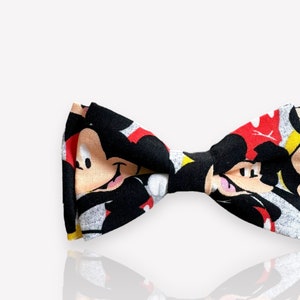 Mickey Bow Tie for Boys, Toddlers, Baby l pre-tied bow tie l wedding l photo prop