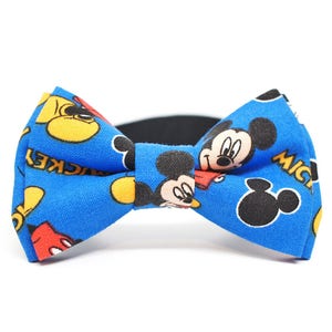 Gravata-borboleta do Mickey - gravata pré-amarrada com personagem para todas as idades