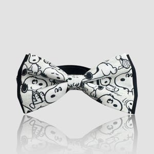 Snoopy Bow Tie for Boys, Toddlers, Baby l pre-tied bow tie l wedding l photo prop