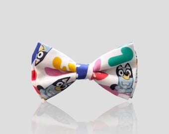 Bluey Bow Tie: Adjustable Pre-Tied Bowtie, Photo Prop