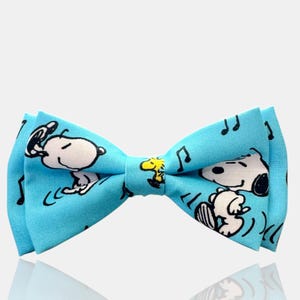 SNOOPY MUSIC Bow Tie for Boys, Toddlers, Baby l pre-tied bow tie l wedding l photo prop