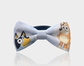 Pajarita azul para niño: correa ajustable para el cuello, accesorio para fotos