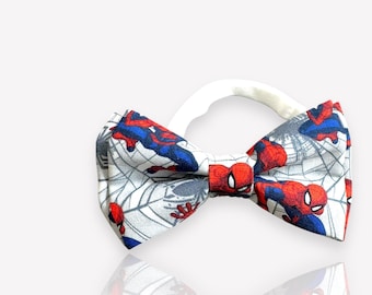 SPIDERMAN - comic book, superhero bow tie - pre-tied bowtie for all ages