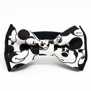Gravata borboleta Mickey - gravata borboleta pré-amarrada com personagem para todas as idades