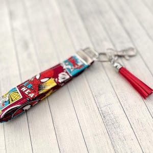 Llavero / Llavero / Pulsera Spiderman - Llavero del personaje - Elige la longitud