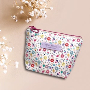 Travel Cute Tampon Holder Zipper Makeup Storage Sanitary Napkin Bag Coin  Purse Storage Bag Sanitary Pads Bag 2 