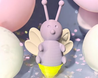 Magisches Glühwürmchen mit Licht | 3D Druck Dekoration | Kleines Nachtlicht | Geschenkidee | Deko Licht