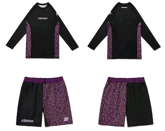 Neighborhood X Shoyoroll Black Jiu Jitsu Gi: Tiger Kimono Uniform