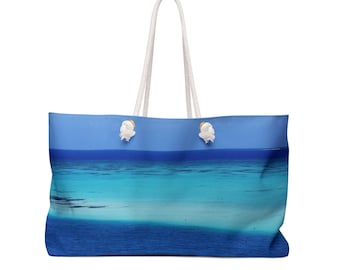 Ocean Vibes Weekender-Tasche | Reisetasche, Strandtasche, große Tragetasche, Urlaubstasche, Sommertasche