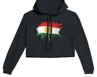 Women's Cropped Hoodie | Bella + Canvas 7502