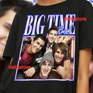 Big Time Rush Fan T-shirt, Konsertturnémerchandise