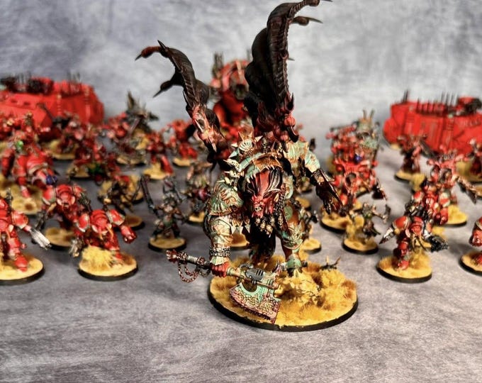 2000 Point World Eaters Pro Painted Army Commission Service Warhammer 40k