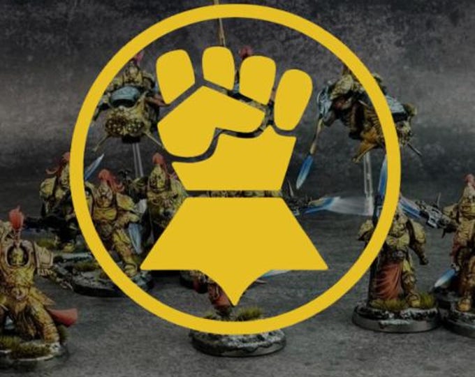 2000 Point Imperial Fists Pro Painted Army Commission Service Warhammer 40k