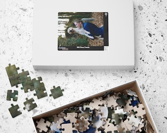 Rompecabezas de fotos personalizado de 110 a 1014 piezas, regalo de retrato de mascota / rompecabezas personalizado