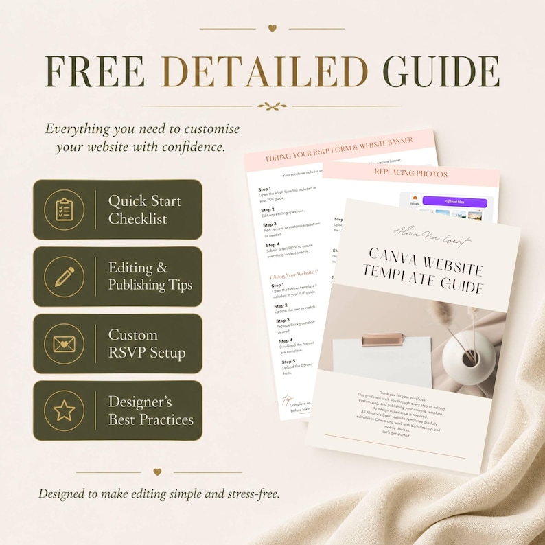 Elegant pink bow baby shower website invitation with registry.