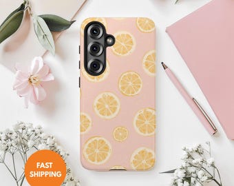 Fruit phone case, orange,  Protective Tough Case for Iphone & Samsung