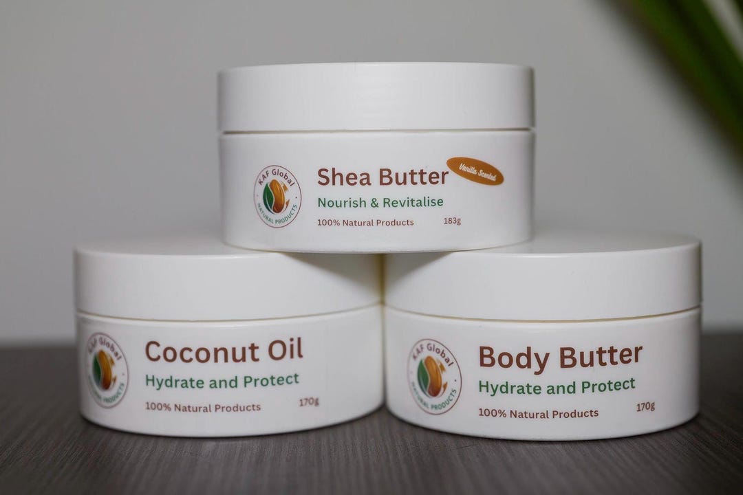 The Vanilla Bundle - A Scented Skincare Trio of Shea Butter, Coconut ...