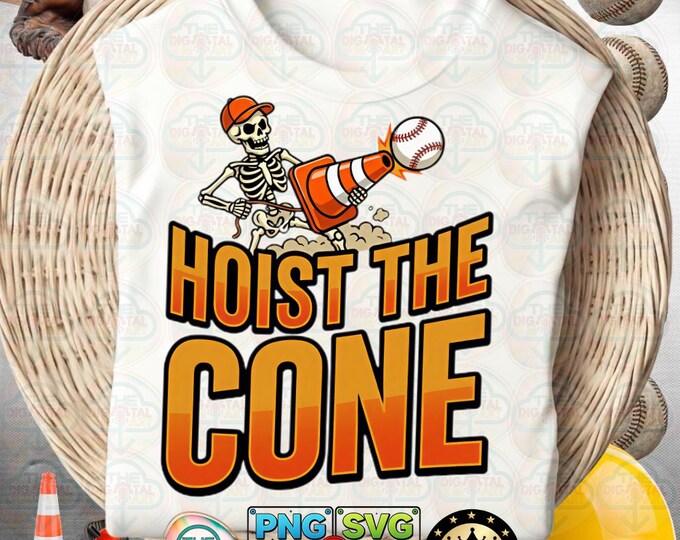 Pirates Hoist the Cone Funny Saying Baseball Shirt Meme Png Vintage Svg Digital Download