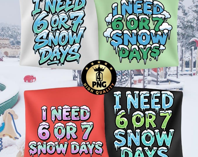 67 Snow Days Png Bundle Funny Teacher School Winter Snow Day Quotes Sublimation Png Clipart Digital Download