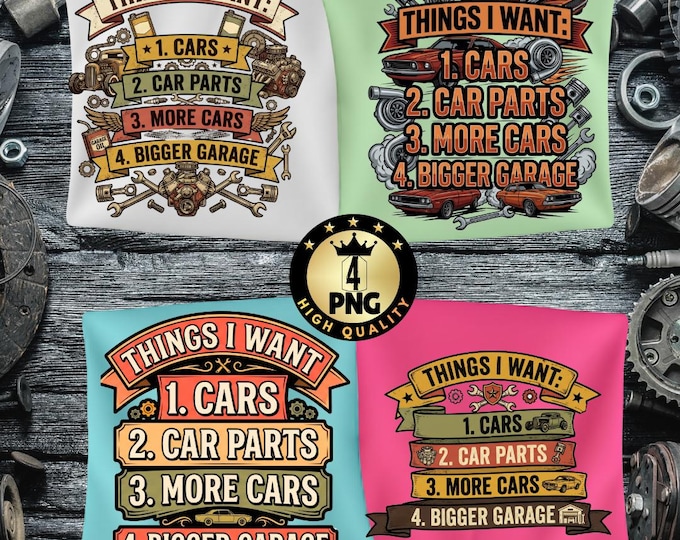 Retro Mechanic PNG, Vintage Car Design, Auto Shirt Graphic (Digital Download)
