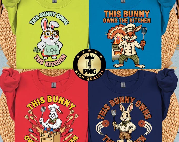 Funny Bunny Pickleball Player PNG (Digital Download)