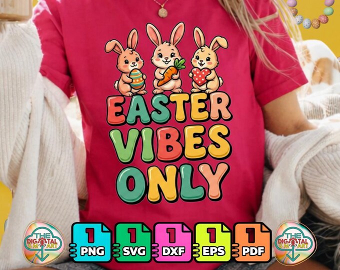 Funny Easter Squad Bunnies Family Matching Retro Png Svg Dxf Eps Digita Download