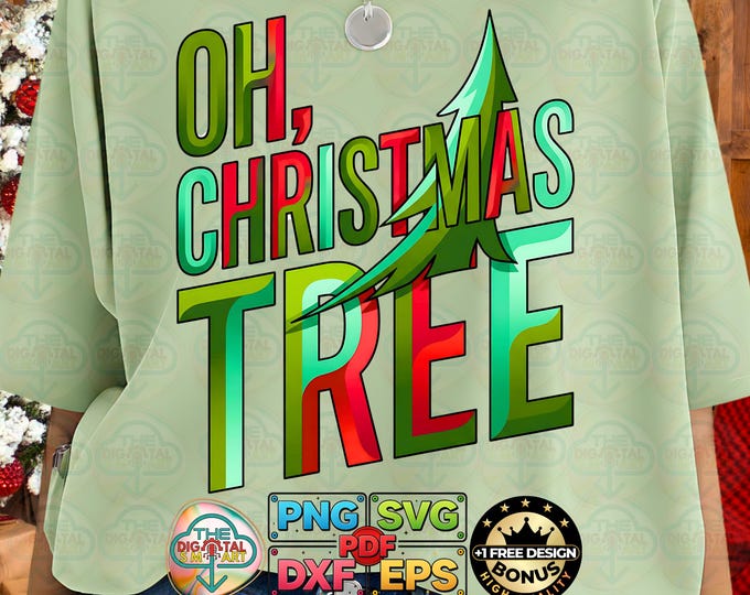 Oh Christmas Tree Cakes Groovy Holiday Viral Humor Quote Png Family Svg Digital Download