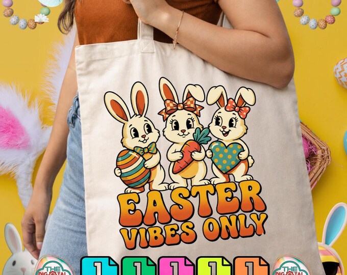 Funny Easter Squad Bunnies Family Matching Retro Png Svg Dxf Eps Digital Download