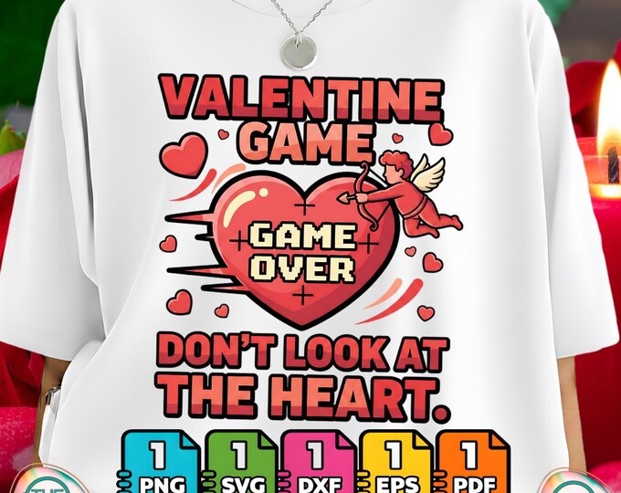 Valentine Funny Love Meme Game Heart Png Files Svg Bundle Dxf Eps Digital Download