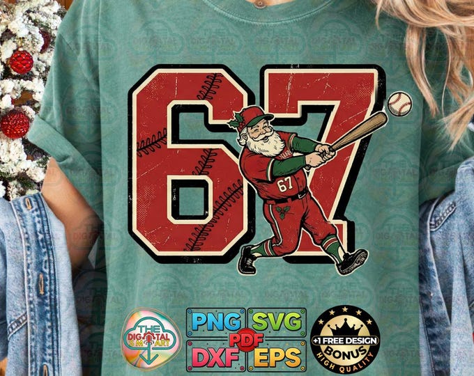 Santa Baseball Christmas Meme Humor Player Gift Men Boys Png Funny Svg Digital Download