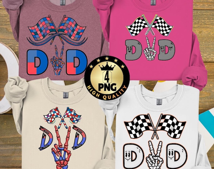 Dad of The Bad to The Bone 2nd Birthday Png, Funny Design  Skull Retro Png Skeleton Peace Hand Dad Shirt Design Download
