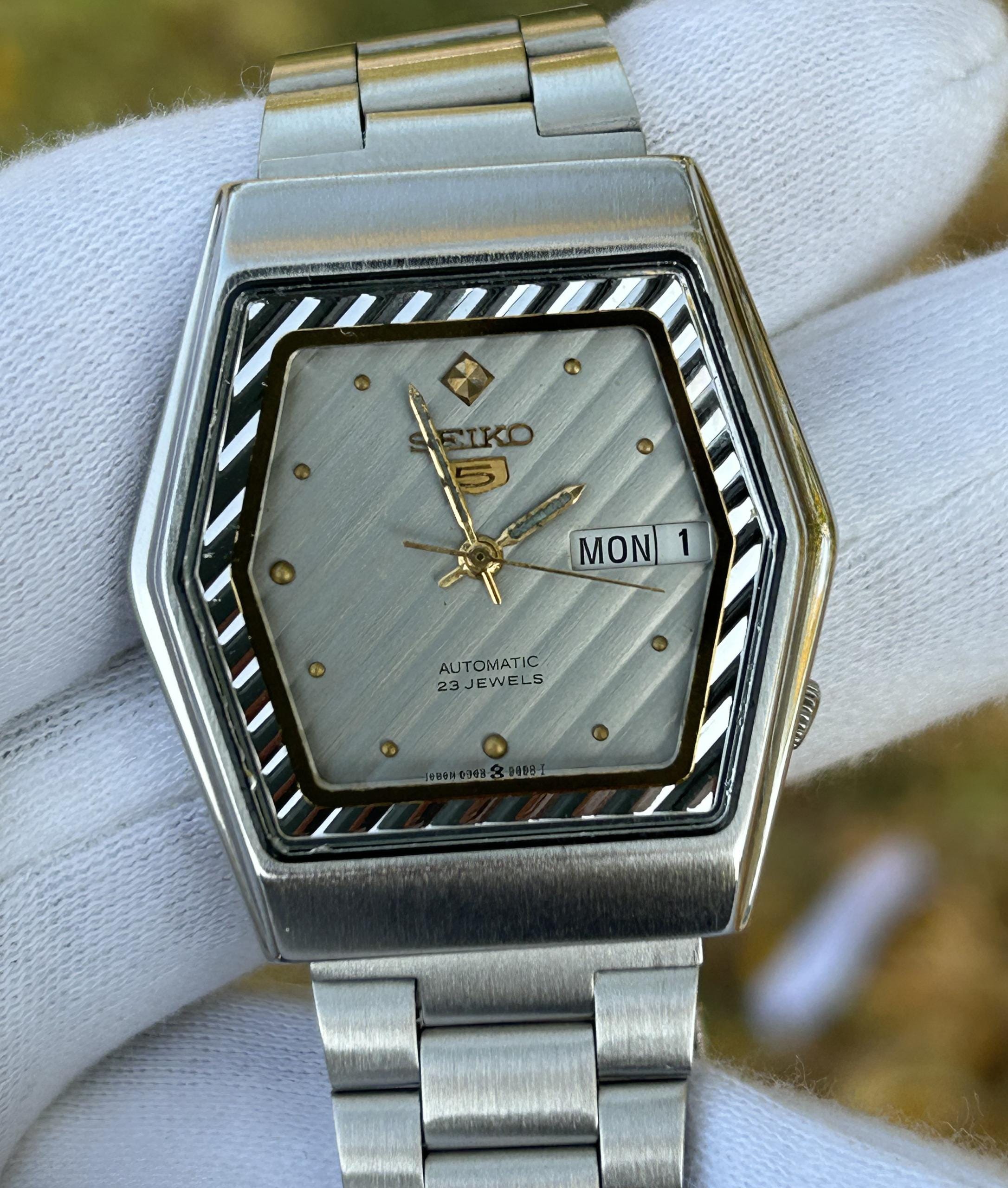 Seiko 5 Hexagon - Etsy