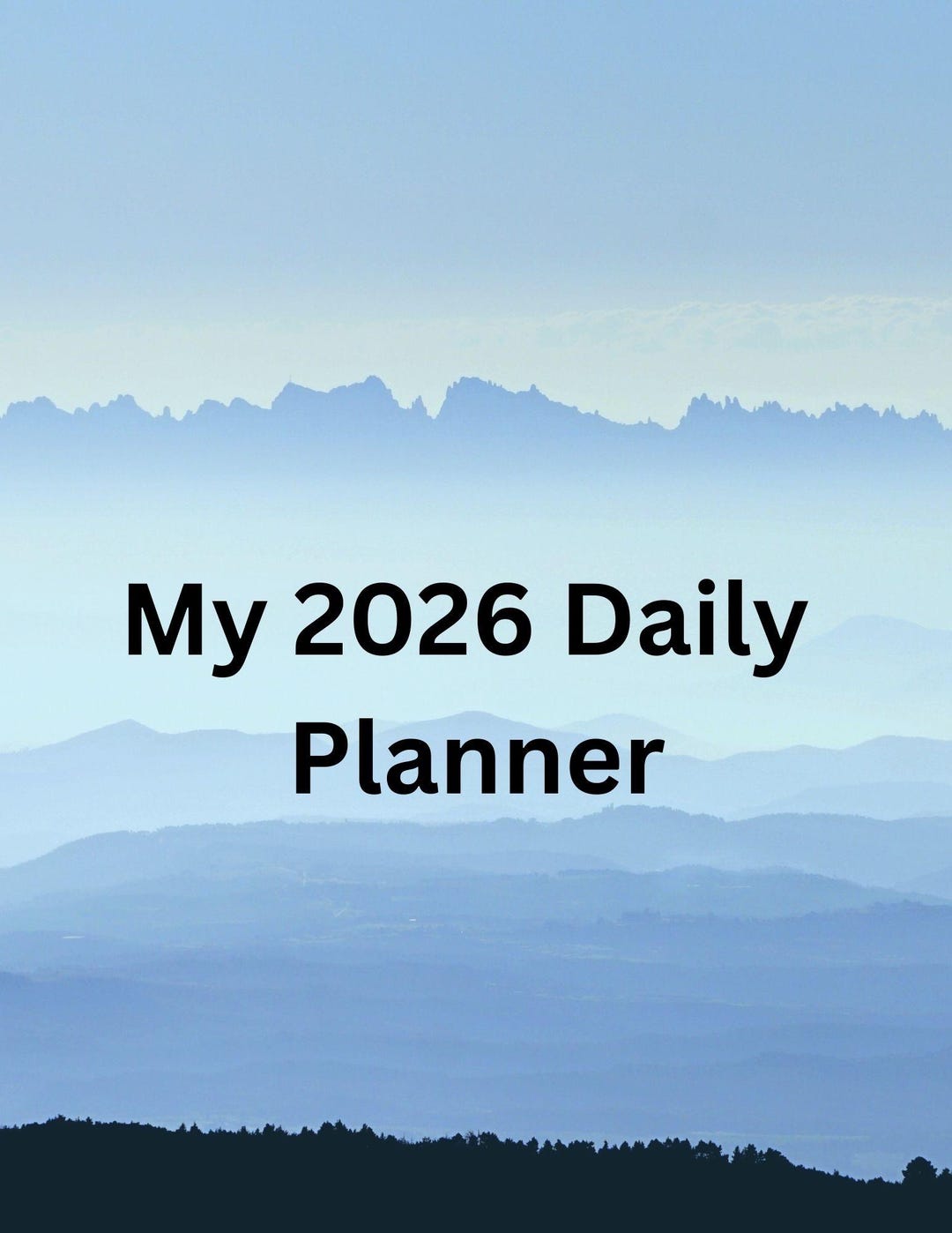 My Daily Planner 2026 Instant Download | 26 Pages With Multiple ...